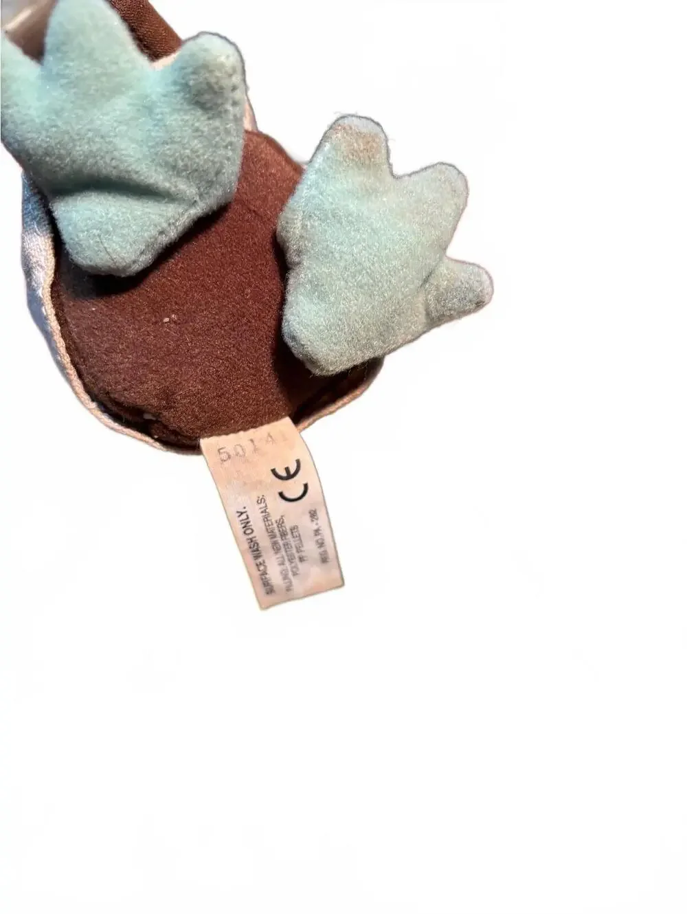 Vintage 2004 Star Wars Yoda Plush Doll with Brown Robe and T